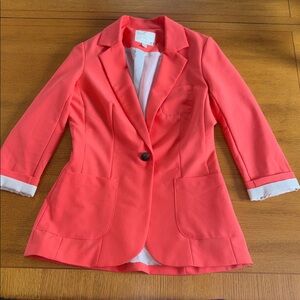 Dynamite Vibrant Coral Blazer